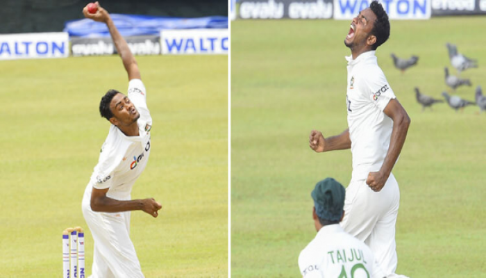 অবশেষে ভয়ঙ্কর হয়ে ওঠা জুটি ভাঙলেন অভিষিক্ত শরিফুল      ক্রীড়া প্রতিবেদক