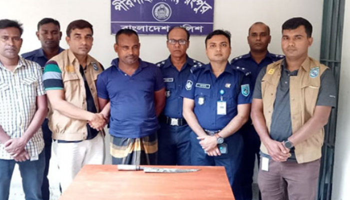 অবশেষে ব্যবসায়ী হত্যা মামলার আসামি গ্রেপ্তার