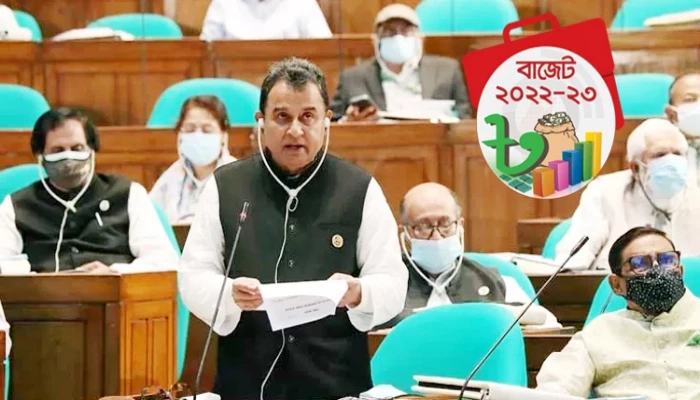 ৬ লাখ ৭৮ হাজার ৬৪ কোটি টাকার বাজেট উত্থাপন শুরু