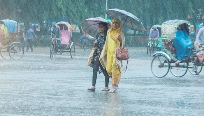 ৪ বিভাগে ভারি বৃষ্টি অব্যাহত থাকতে পারে