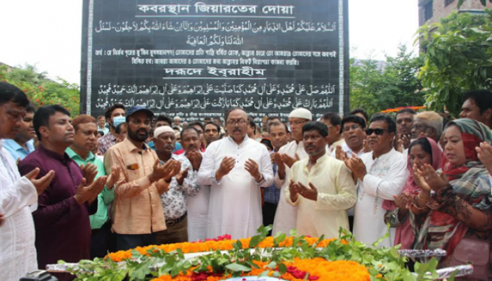 রাসিকের উদ্যোগে শহীদ কামারুজ্জামানের ৯৯তম জন্মদিন উদযাপন