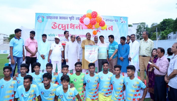 রাজশাহীতে জাহানারা জামান স্মৃতি ২য় বিভাগ ফুটবল লীগের উদ্বোধন