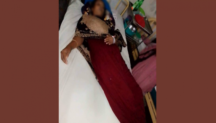 পুঠিয়ার বেলপুকুরে নাশকতার মামলার আসামী জামাত নেতার হামলায় গৃহবধূ জখম