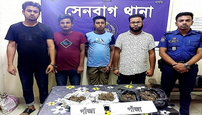 সেনবাগে বিএনপি নেতা ও ইউপি সদস্যসহ আটক ৫