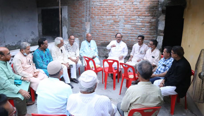 বঙ্গবন্ধু পরিষদ রাজশাহী মহানগরের নতুন কার্যালয় পরিদর্শন রাসিক মেয়রের