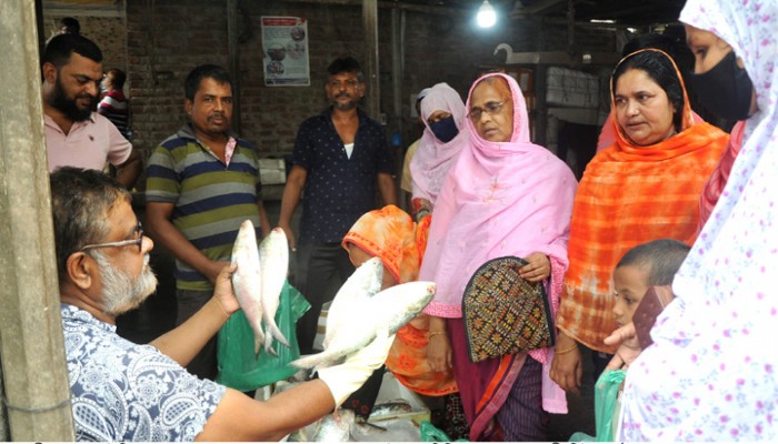 রাজশাহীতে মধ্যবিত্তের সাধ্যের বাইরে চলে গেছে ইলিশ