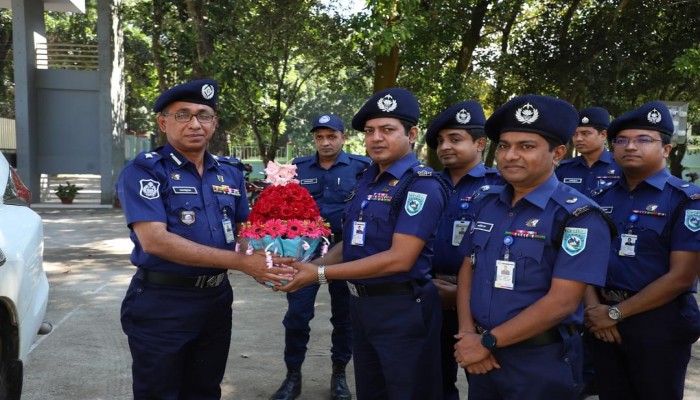 অ্যাডিশনাল ডিআইজি রংপুর রেঞ্জ, রংপুর কর্তৃক পঞ্চগড় পুলিশ অফিস ২য় অর্ধ-বার্ষিক হিসাব  পরিদর্শনঃ