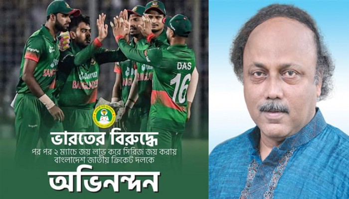 বাংলাদেশ ক্রিকেট দলকে রাসিক মেয়রের অভিনন্দন