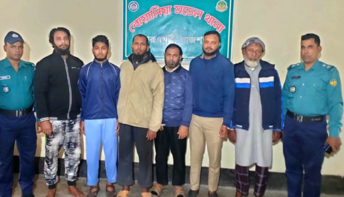 রাজশাহীতে দেড়শ জামায়াত নেতাকর্মীর বিরুদ্ধে মামলা, গ্রেপ্তার ৬