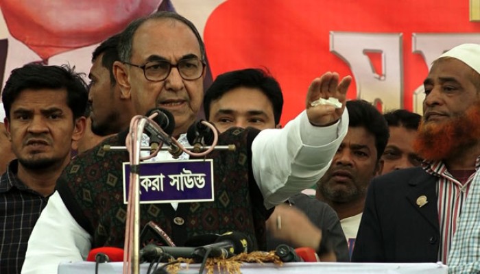 পালানোর পথ আওয়ামী লীগকেই ঠিক করে নিতে হবে : রাজশাহীতে আব্বাস