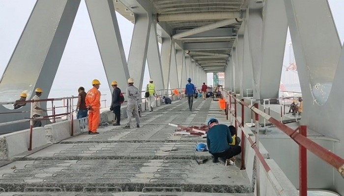 পদ্মা সেতুতে পরীক্ষামূলক ট্রেন চলবে ৪ এপ্রিল