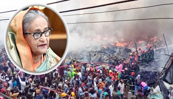 বঙ্গবাজারে অগ্নিকাণ্ডের সার্বিক খোঁজখবর রাখছেন প্রধানমন্ত্রী