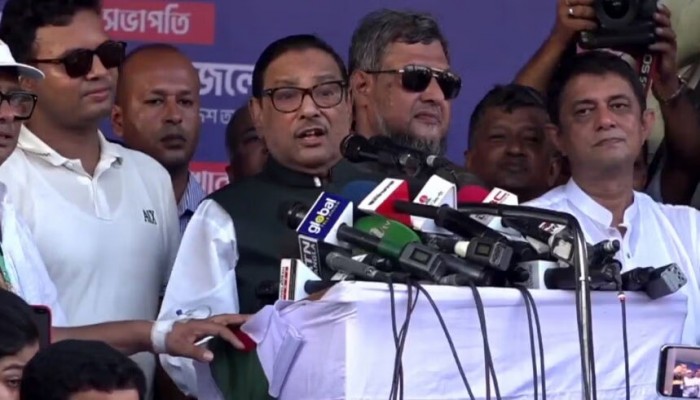 রাস্তা বন্ধ করলে, বিএনপির চলার রাস্তাও বন্ধ করে দেবো: ওবায়দুল কাদের