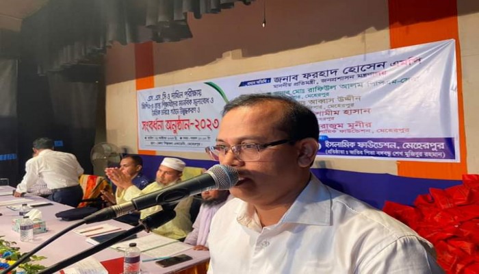 মেহেরপুরে এসএসসি ও দাখিল পরীক্ষায় জিপিএ প্রাপ্ত শিক্ষার্থীদের সম্বর্ধনা