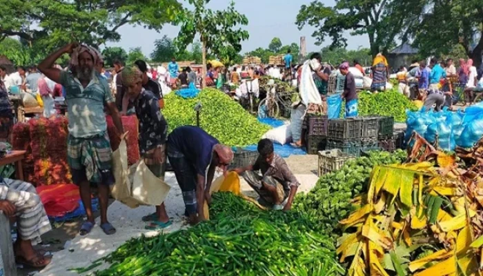 ১০ কিলোমিটার দূরে এসে সবজির দাম বাড়ছে ২০ টাকা!