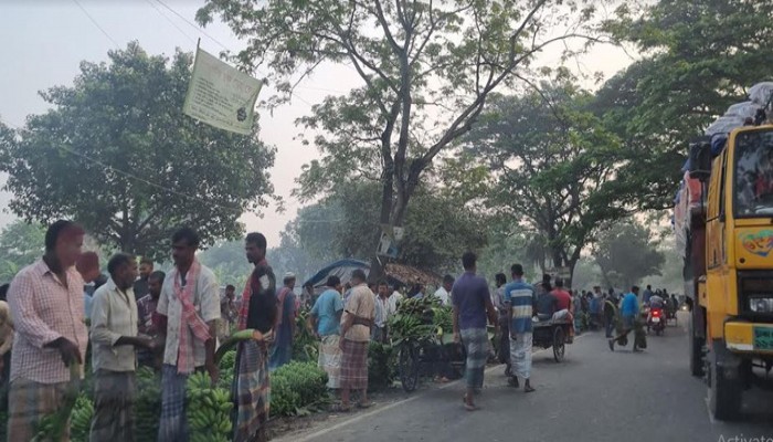 রাজশাহী মহাসড়কে দুই হাট, ভোগান্তি চরমে, টোলের নামে হয়রানি