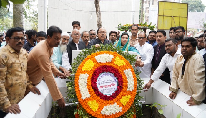 রাজশাহীতে শহীদ রফিকুল ইসলাম দুলাল এঁর মৃত্যুবার্ষিকী পালিত