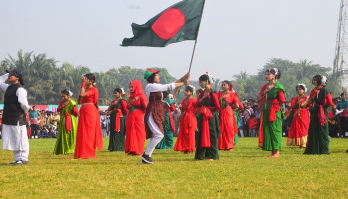 রাজশাহীতে বিনম্র শ্রদ্ধায় পালিত হচ্ছে মহান বিজয় দিবস