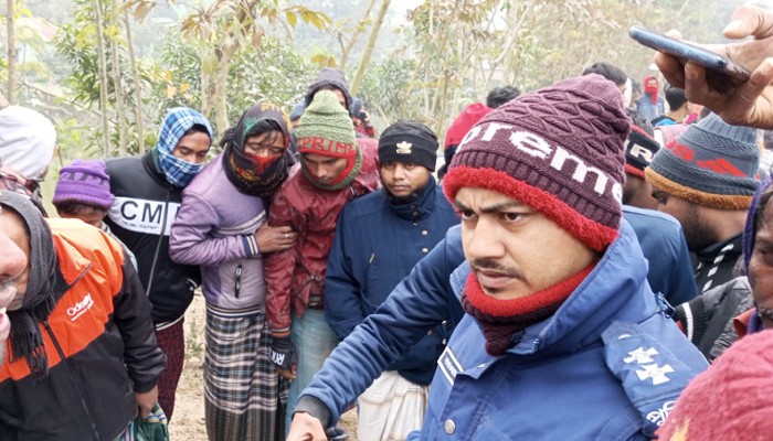 মোহনপুরে সড়ক দুর্ঘটনায় মোটরসাইকেল আরোহী নিহত