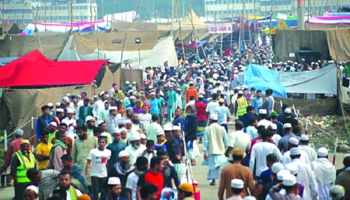 কঠোর নিরাপত্তায় টঙ্গীতে শুরু বিশ্ব ইজতেমা