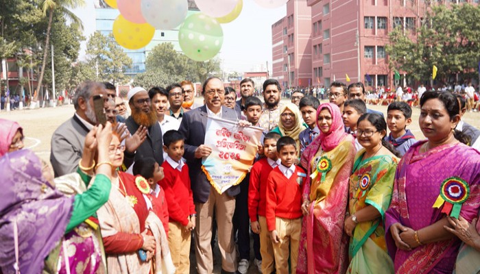 রাজশাহী কলেজিয়েট স্কুলের বার্ষিক ক্রীড়া প্রতিযোগিতা উদ্বোধন