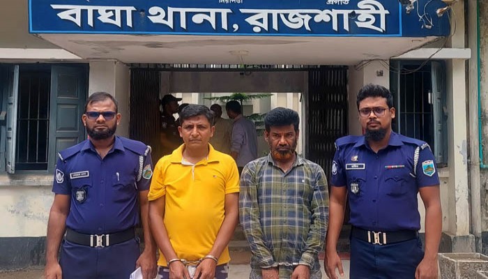 বাঘায় ফেন্সিডিল ও ইয়াবাসহ আটক ২