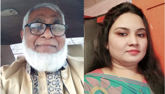 পুঠিয়া উপজেলার ভাইস চেয়ারম্যান আব্দুল মতিন ও মৌসুমী
