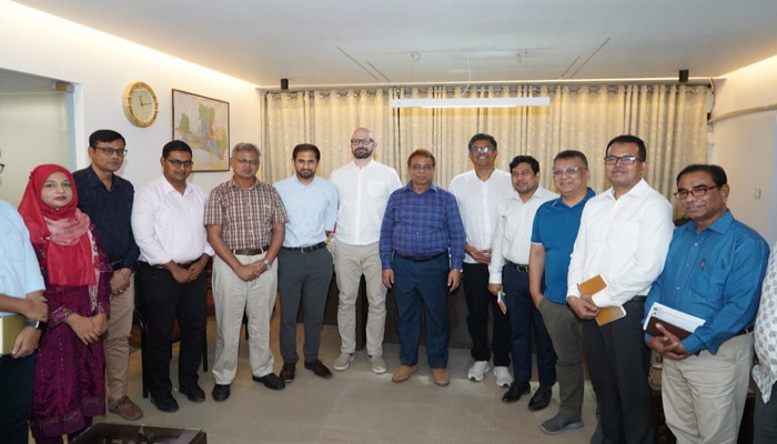 রাসিকের সার্বিক কার্যক্রম পরিদর্শনে ব্রিটিশ প্রতিনিধি দল