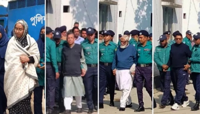 সাবেক ১১ মন্ত্রীসহ ১৬ জনকে ট্রাইব্যুনালে হাজির