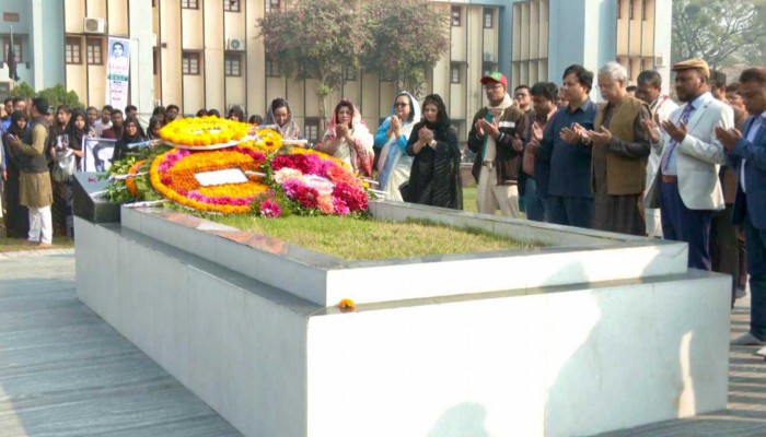 রাবিতে পালিত হচ্ছে শহীদ জোহা দিবস