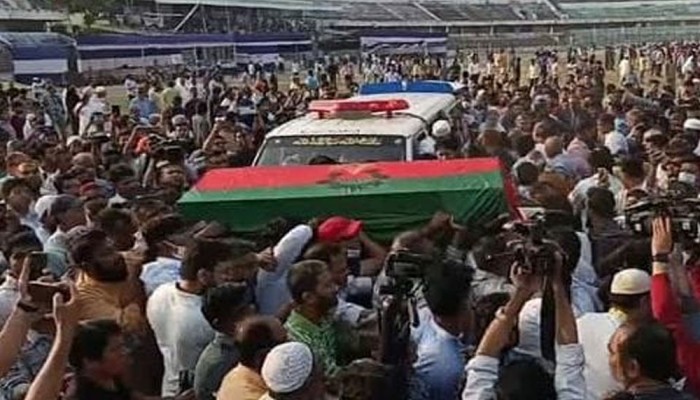 আবদুল্লাহ আল নোমানের মরদেহ চট্টগ্রামে, দাফন কাল