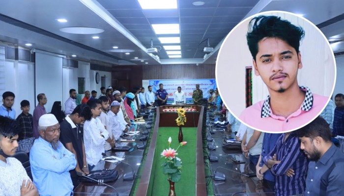 শহীদের স্বীকৃতি পেলেন সেই যুবক, পরিবার পেল ১০ লাখ টাকার সঞ্চয়পত্র