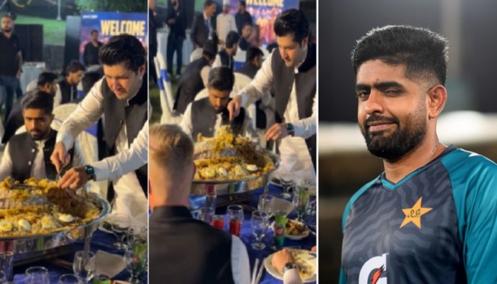 বিরিয়ানি খেয়ে বিতর্কে বাবর