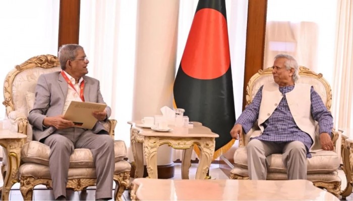 প্রধান উপদেষ্টার সঙ্গে আলোচনায় সন্তুষ্ট নয় বিএনপি