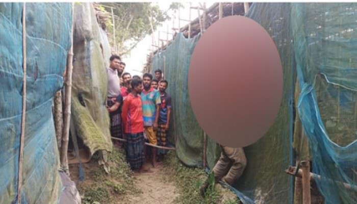 রাজশাহীতে পানবরজে যুবকের ঝুলন্ত লাশ, পরিকল্পিত হত্যার অভিযোগ