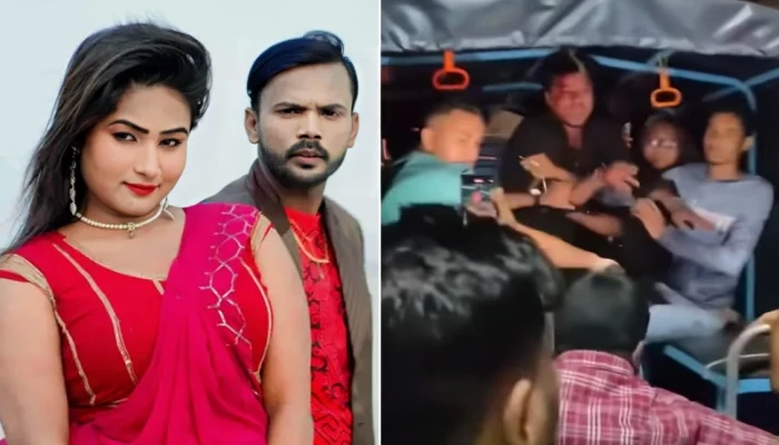হিরো আলমের স্ত্রী রিয়া মনি ও ম্যাক্স অভিকে গণধোলাই দিয়ে পুলিশে দিল এলাকাবাসী