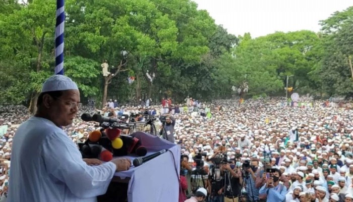 সোহরাওয়ার্দী উদ্যানে ইসলামী আন্দোলনের মহাসমাবেশ চলছে