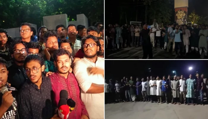 মিটফোর্ডে ব্যবসায়ীকে হত্যা: ঢাবি, রাবি, চবিতে ছাত্রদের বিক্ষোভ