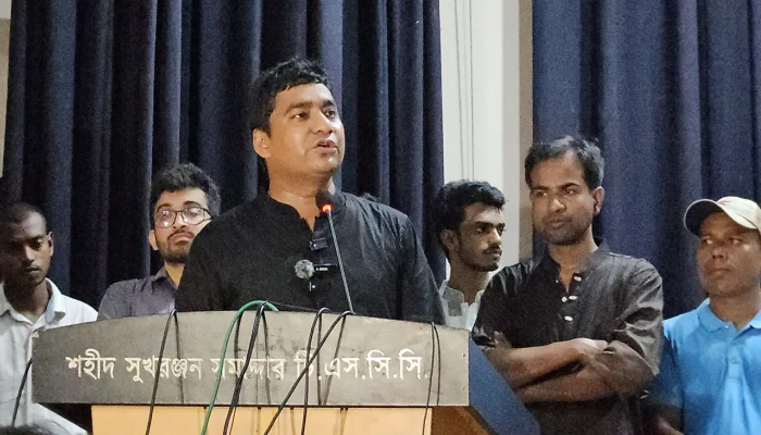 যারা জাতীয় সংগীত গাইতে বাধা দেয় তাদের সঙ্গে ঐক্য অসম্ভব : নাছির উদ্দিন