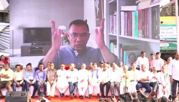 ঐক্যবদ্ধ থাকুন, মুখ দেখাদেখি যেন বন্ধ না হয়: তারেক রহমান