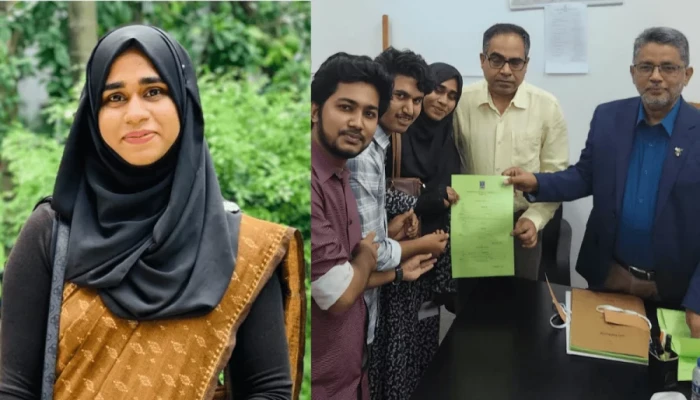 ভিপি প্রার্থী হচ্ছেন তাহমিনা, লক্ষ্য রাজনীতিমুক্ত ক্যাম্পাস