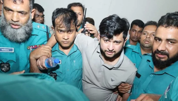 হত্যা মামলায় তৌহিদ আফ্রিদি ৫ দিনের রিমান্ডে