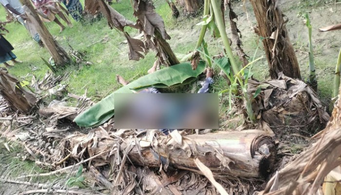 “রাজশাহীতে ভ্যানচালকের গলায় গামছা প্যাচানো, কলাবাগান থেকে লাশ উদ্ধার”