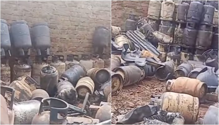 গ্যাস সিলিন্ডারের দোকানে সিগারেট খাচ্ছিলেন শ্রমিক, বিস্ফোরণে দগ্ধ ১০