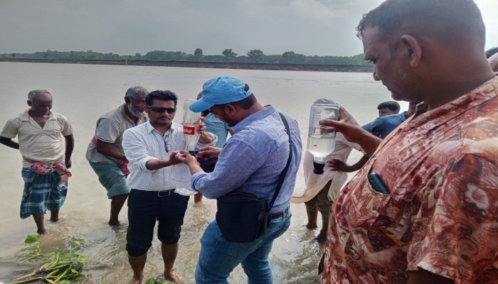 রাজশাহীর পদ্মা পাড়ে মিথেন গ্যাসের অস্তিত্ব, পরীক্ষা করছে বাপেক্স