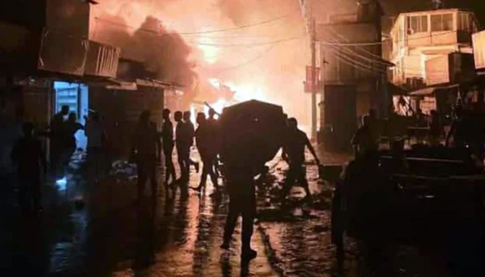 খাগড়াছড়িতে ভয়াবহ অগ্নিকাণ্ডে পুড়ল ১৪ দোকান