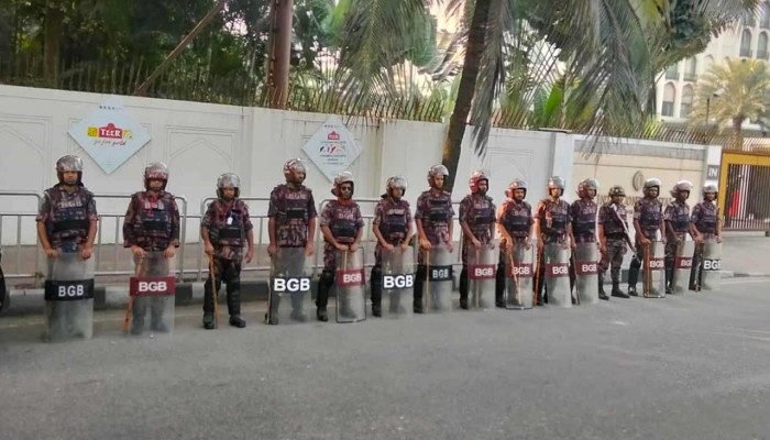 ঢাকা ও আশপাশের জেলায় ১৪ প্লাটুন বিজিবি মোতায়েন