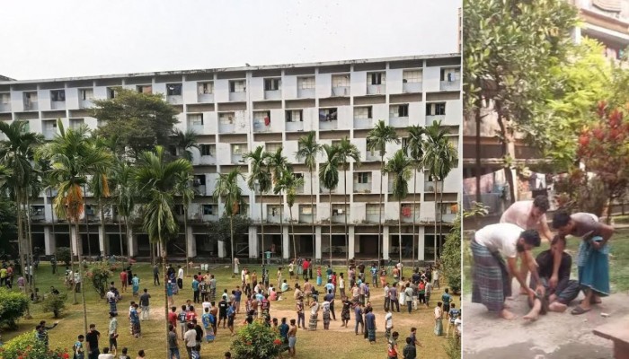 ভূমিকম্প আতঙ্কে ভবন থেকে লাফ দিয়ে পা ভাঙলো ঢাবি শিক্ষার্থীর, আহত আরও ৩