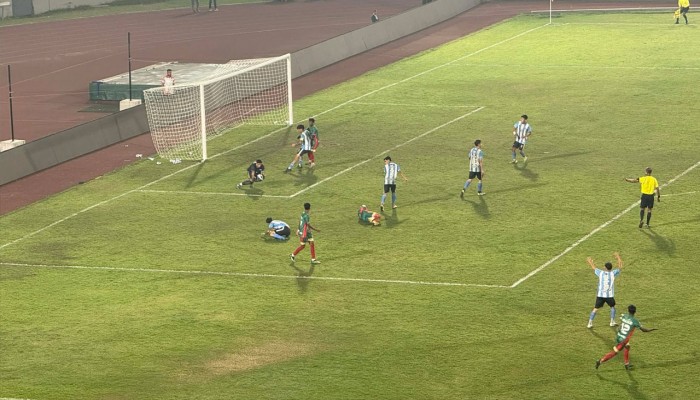 আর্জেন্টিনার সঙ্গে ১-১ গোলে ড্র করল বাংলাদেশ