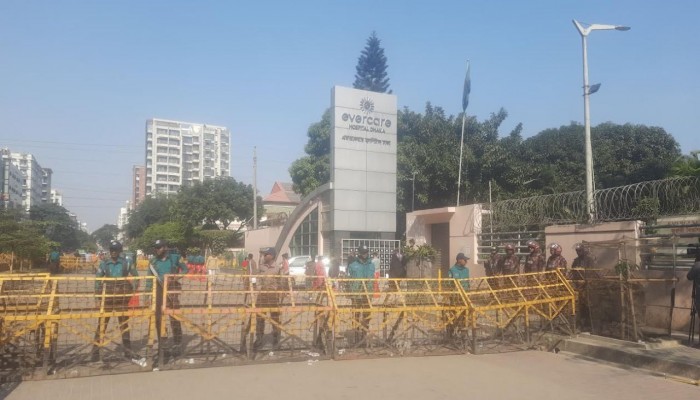 এভারকেয়ার হাসপাতালে খালেদা জিয়ার চিকিৎসার ১৮তম দিন